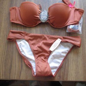 Victoria's Secret Bikini with jewel detail XS